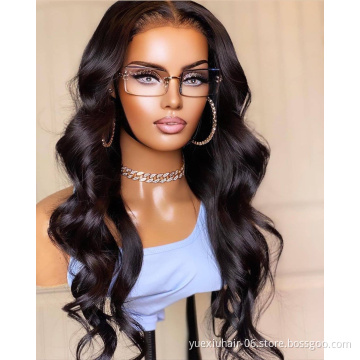 Transparent HD Lace Frontal wigs,13x6 HD Lace Frontal Human hair wigs,Transparent Lace Front wigs virgin hair for black women